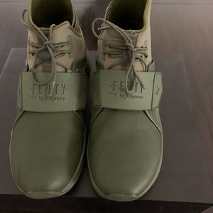 Puma Fenty Green Women’s size 10